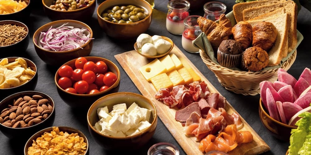 Breakfast buffet