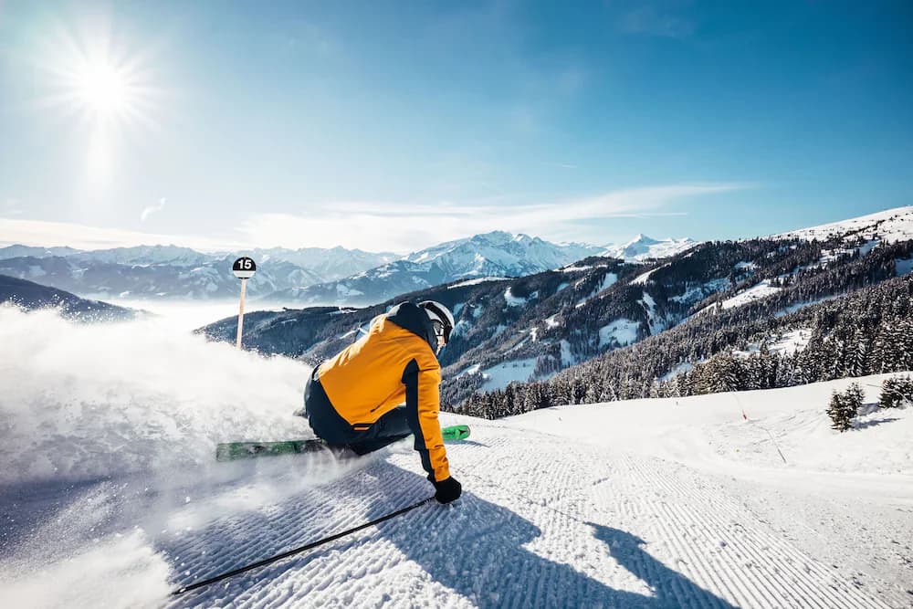 Skiing