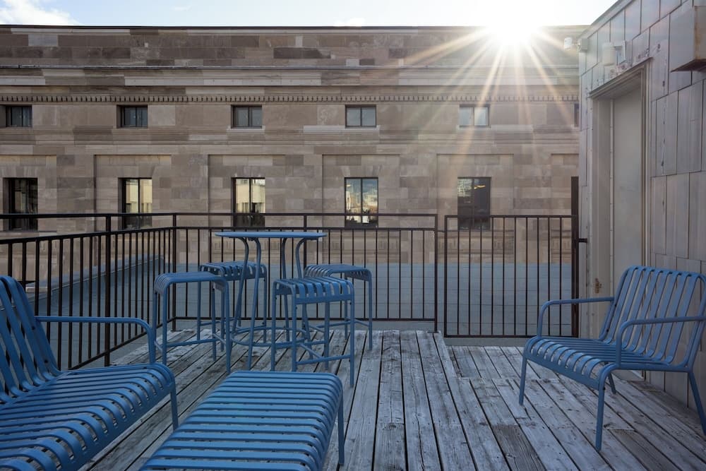 Rooftop terrace