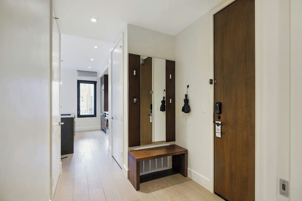 Interior entrance