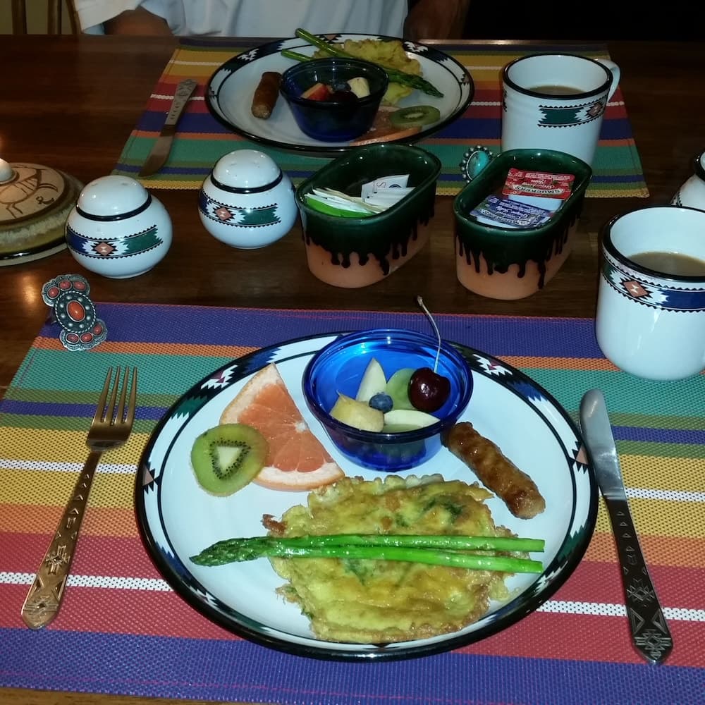 Breakfast area