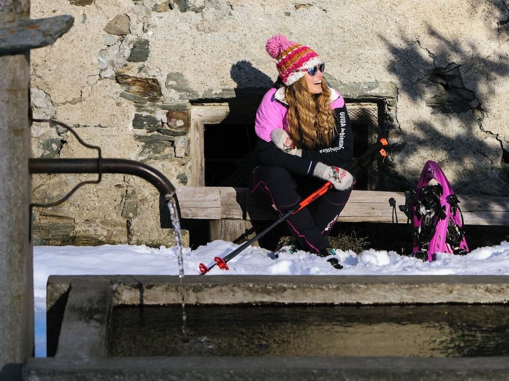 Snowshoeing