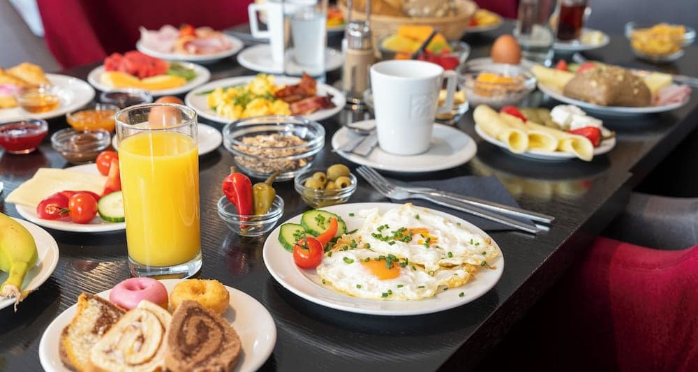 Breakfast area