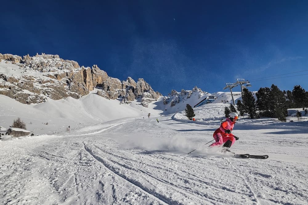 Skiing