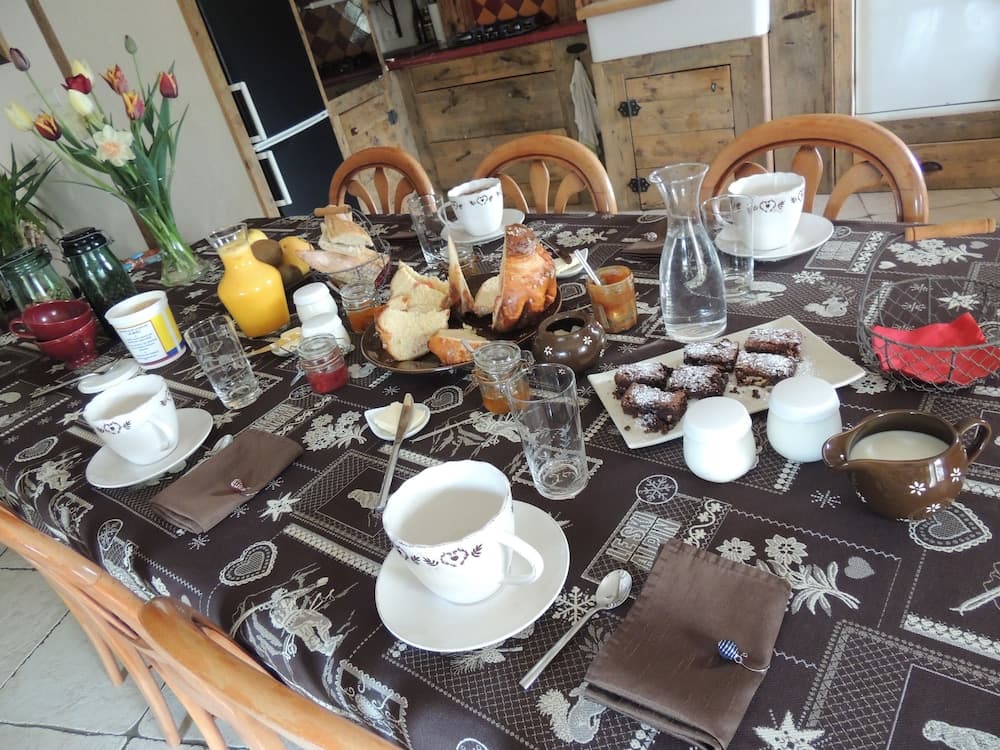 Breakfast area