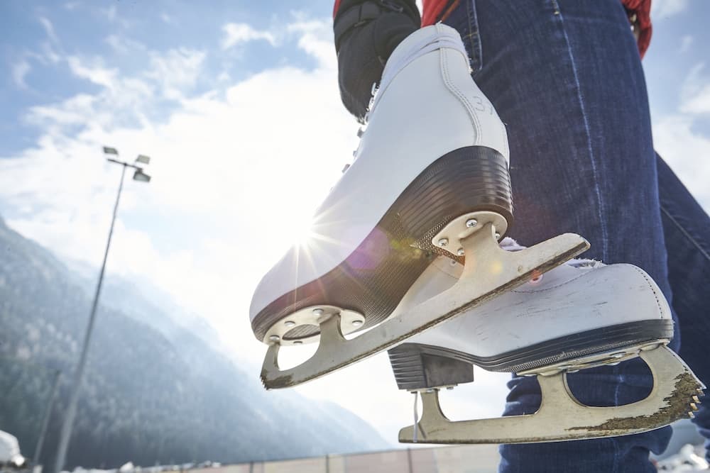Ice skating