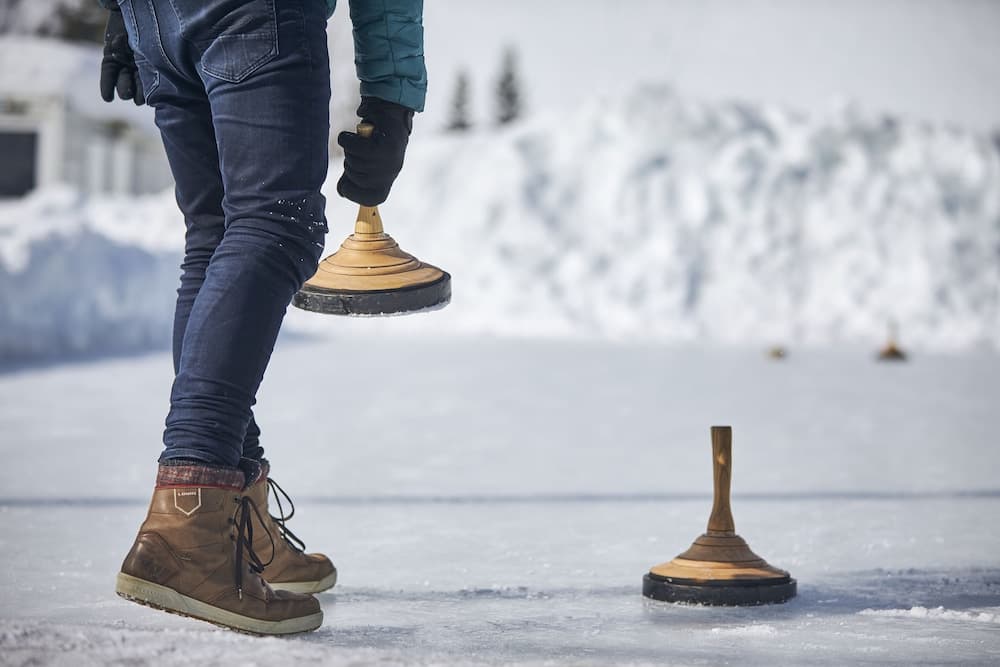 Ice skating
