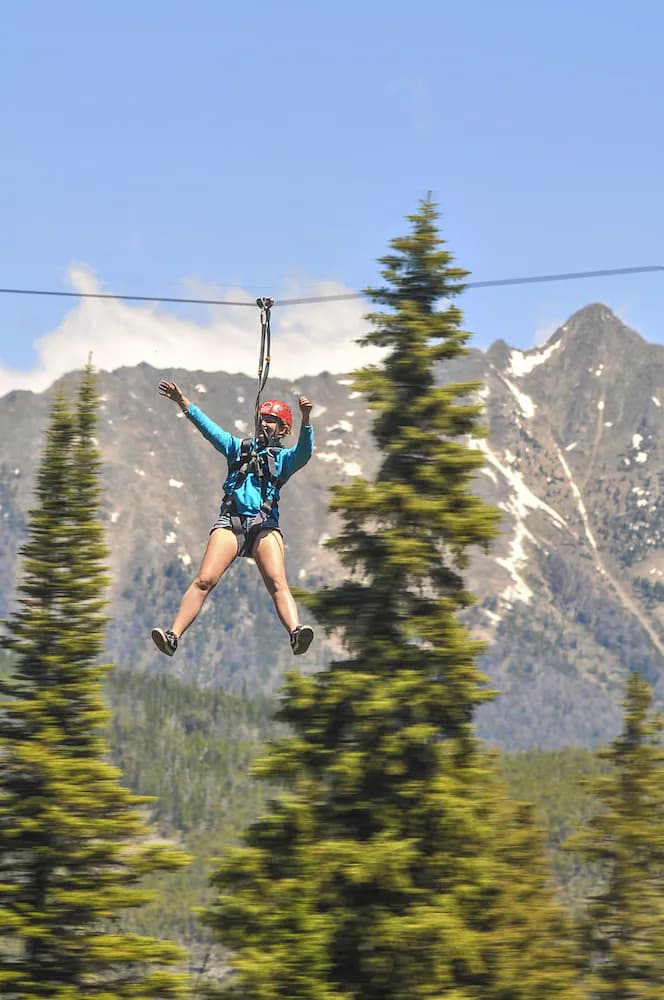 Ziplining