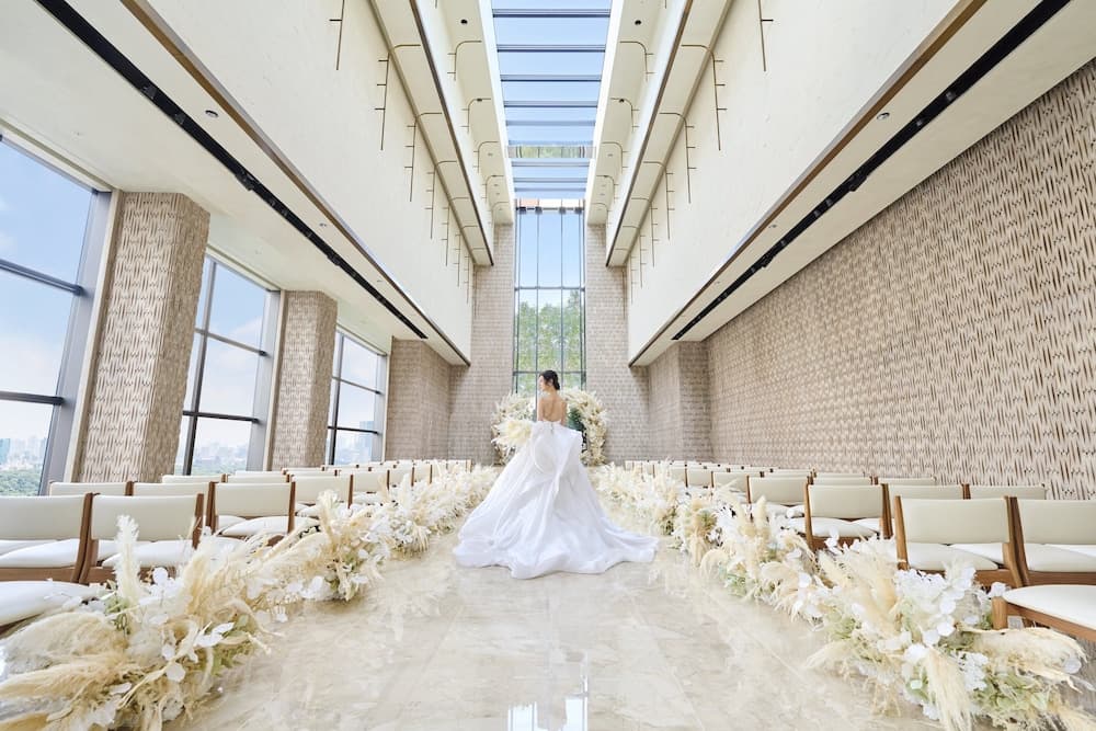 Indoor wedding