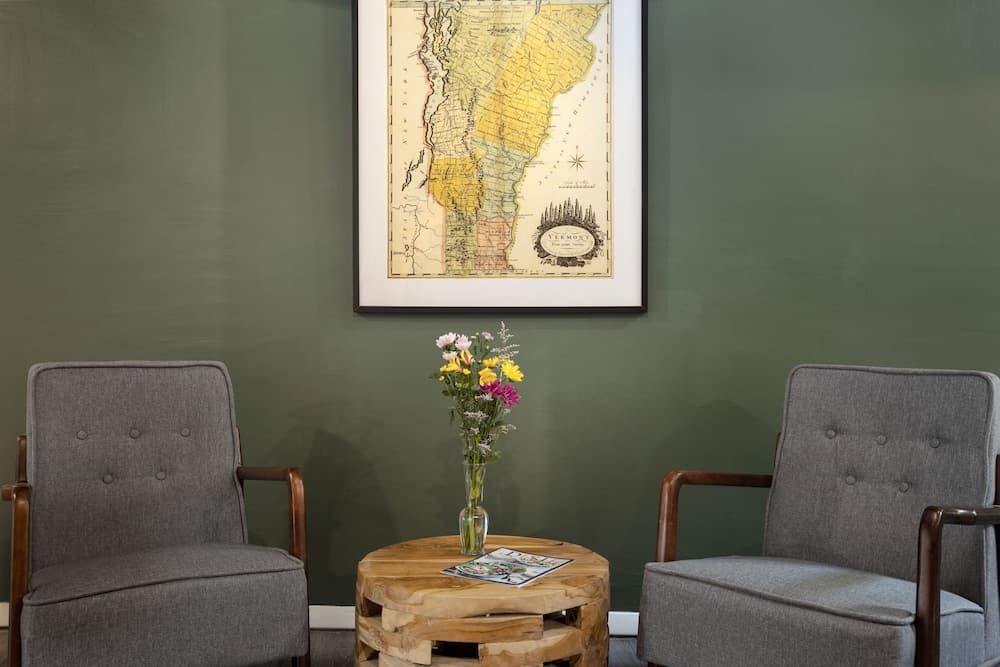 Lobby sitting area