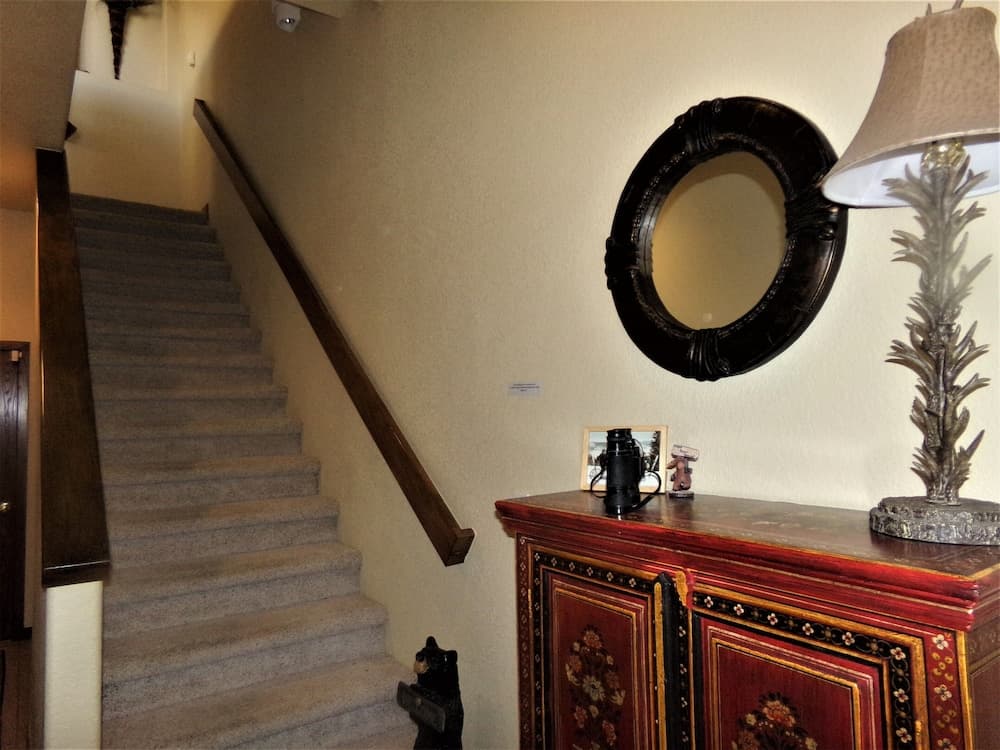 Interior entrance