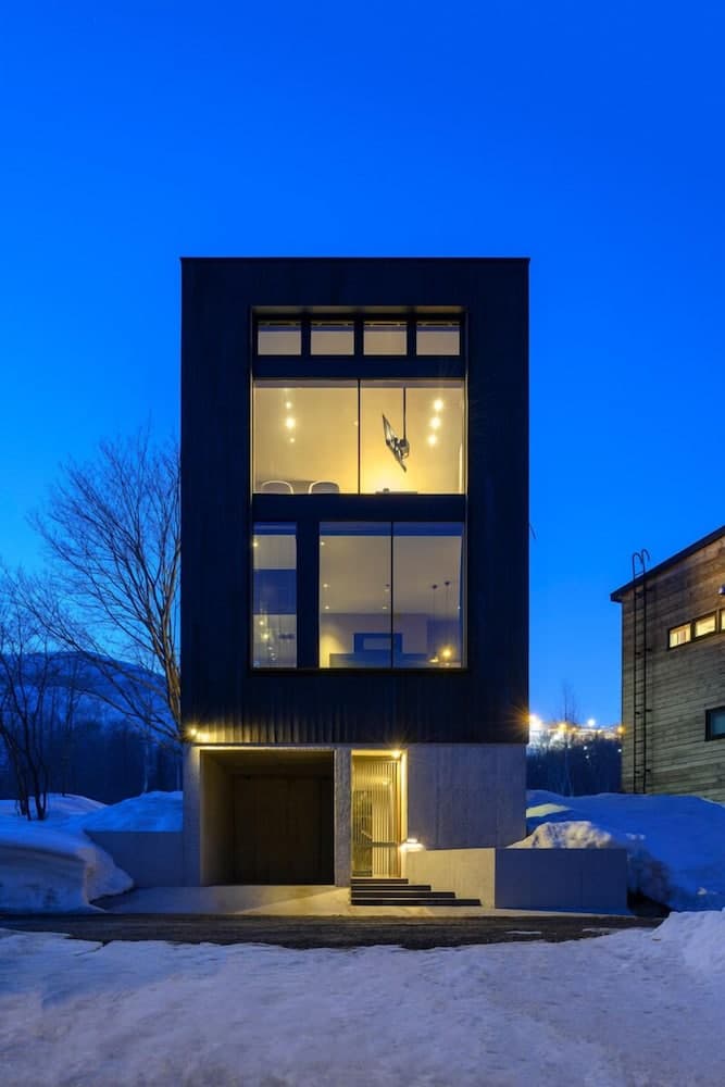 Front of property - evening/night