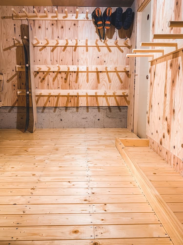 Equipment storage