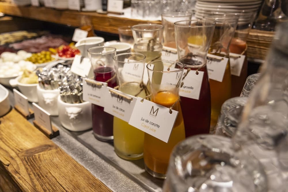 Breakfast buffet