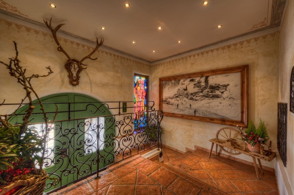 Interior entrance