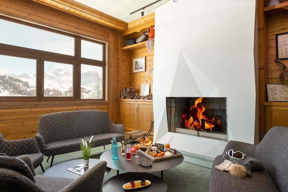 Lobby sitting area
