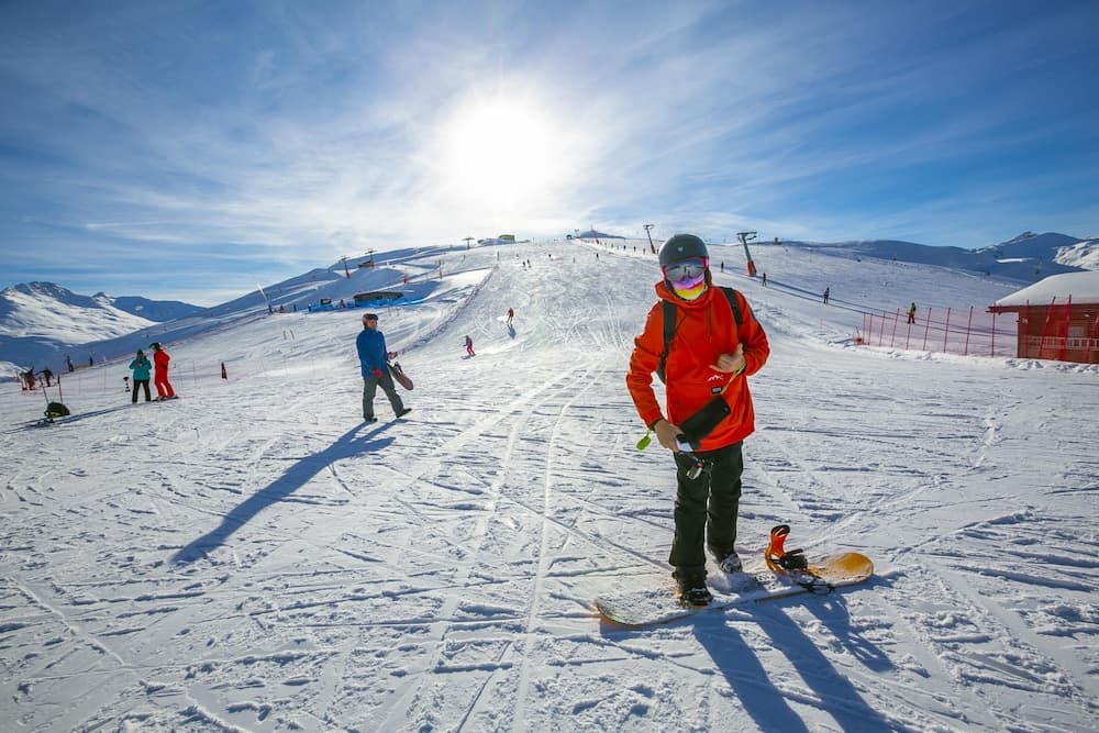 Skiing