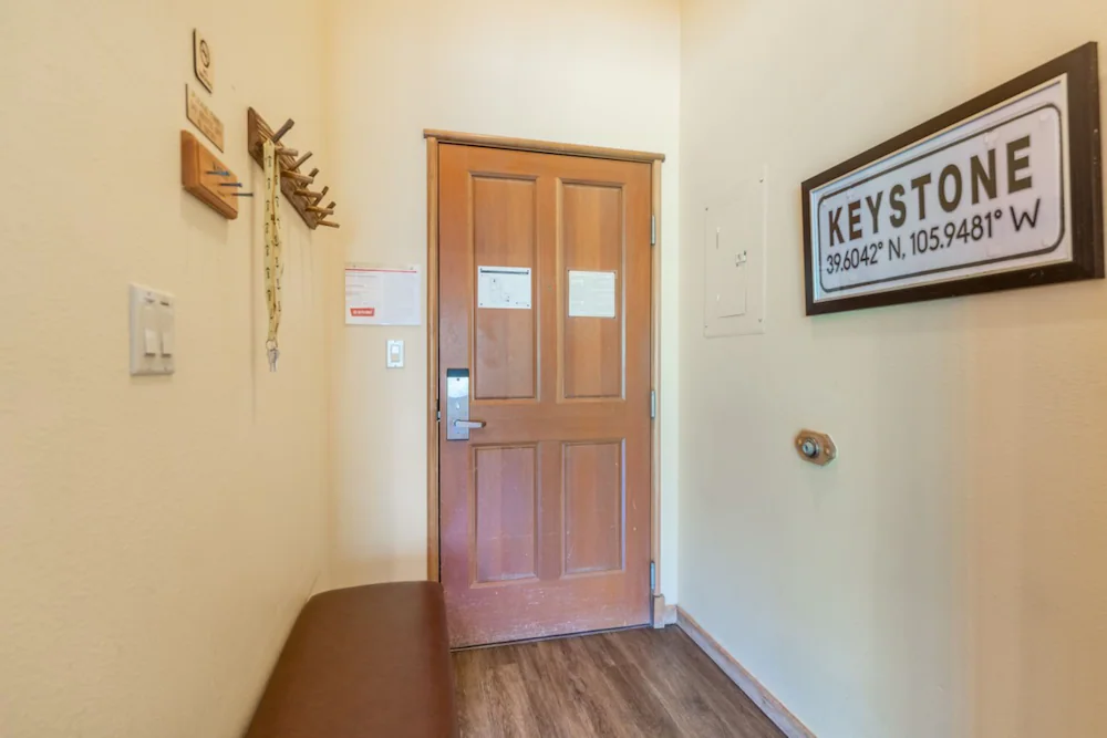 Interior entrance