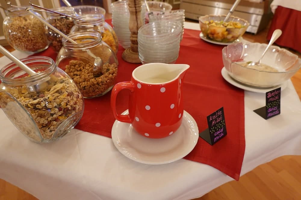 Breakfast buffet