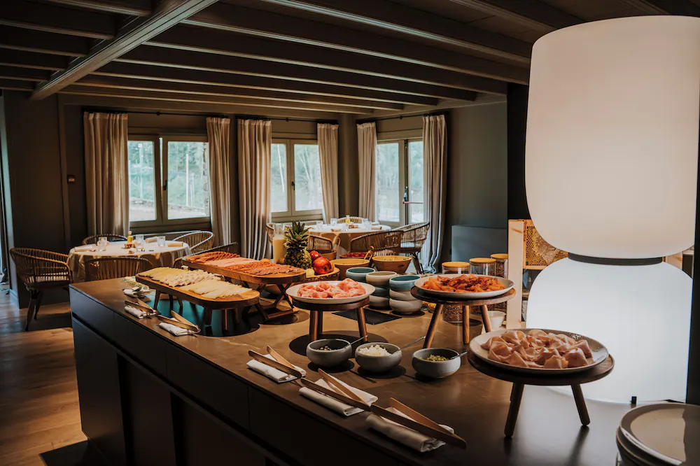 Breakfast buffet
