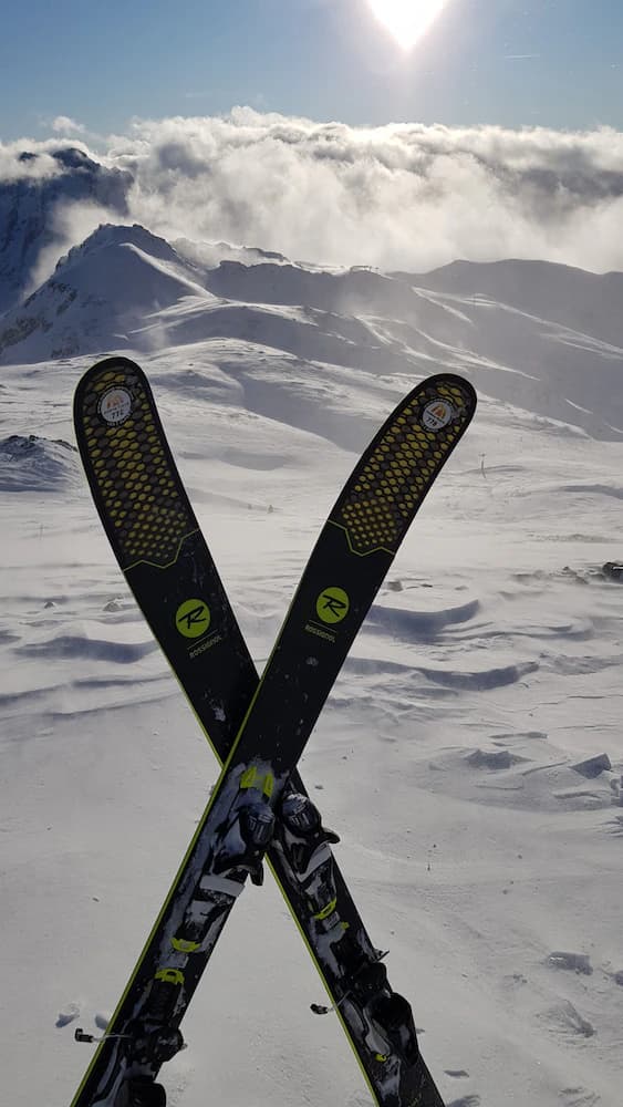 Skiing