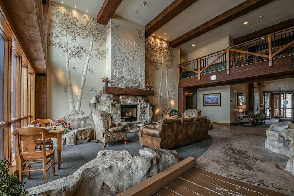 Lobby sitting area