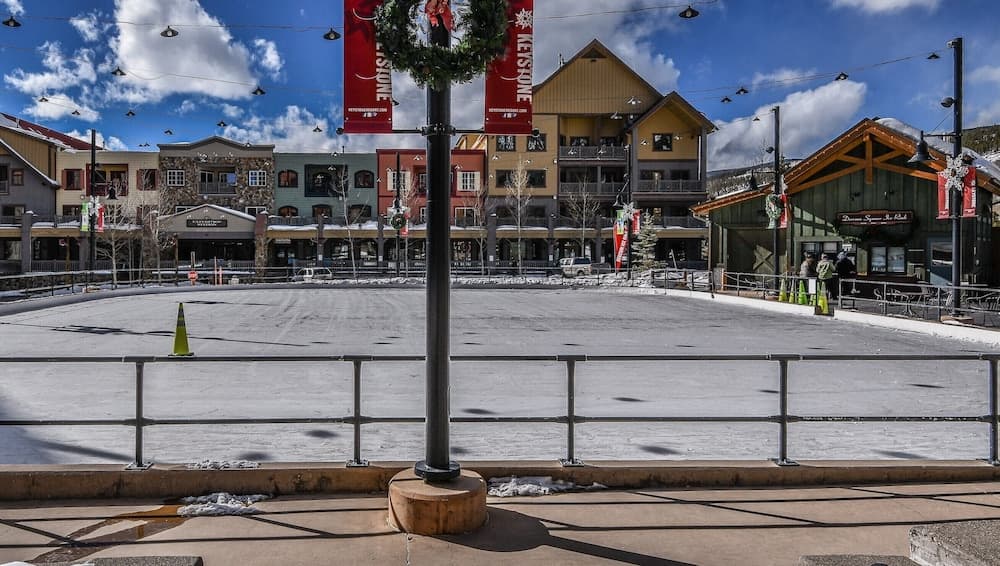 Ice skating
