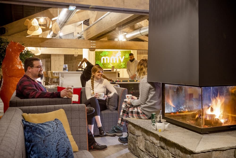 Lobby sitting area