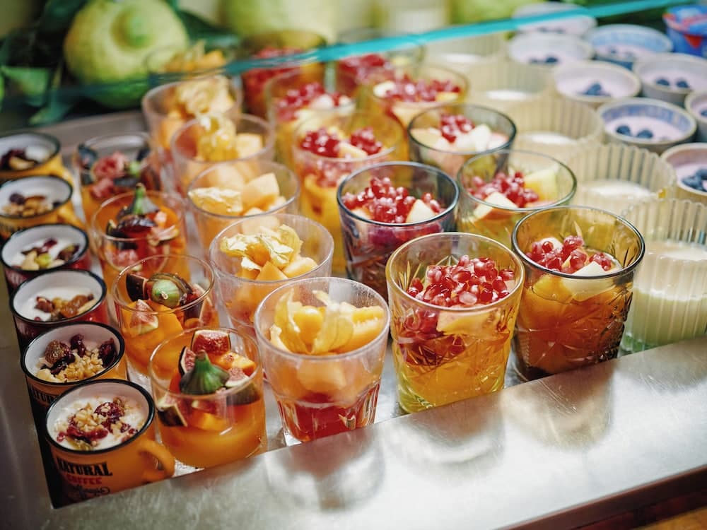 Breakfast buffet