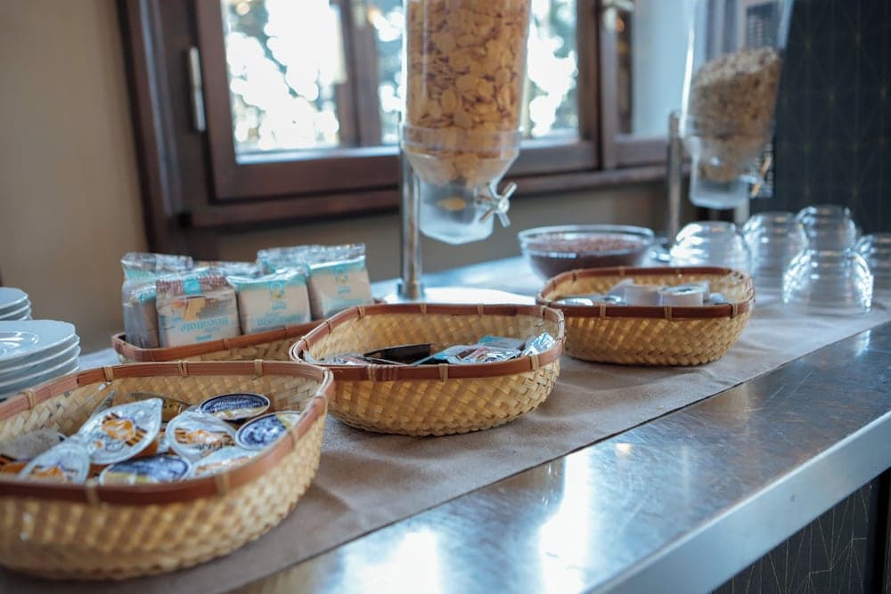 Breakfast buffet