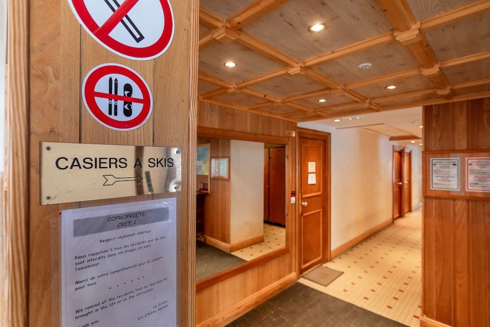 Interior entrance