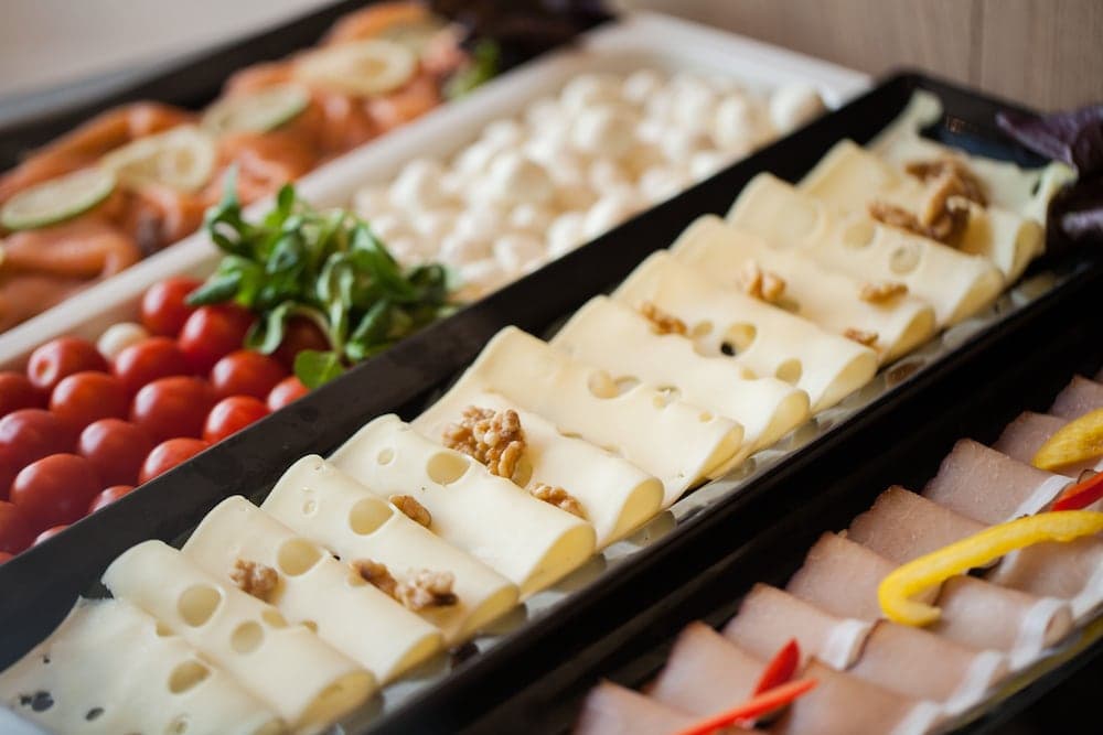 Breakfast buffet
