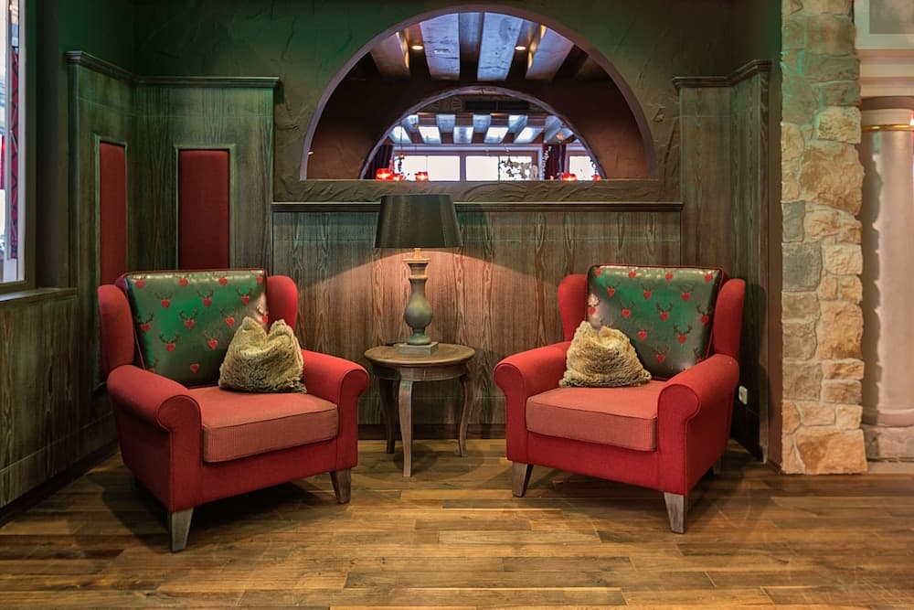 Lobby sitting area