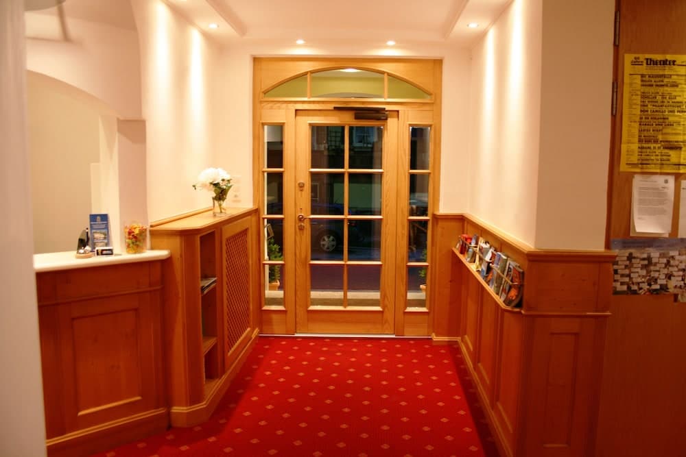 Interior entrance
