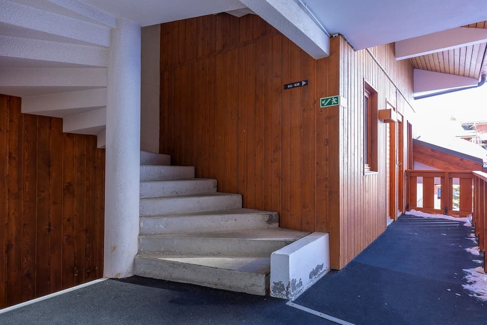 Interior entrance