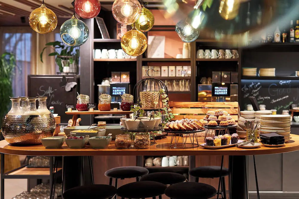 Breakfast buffet