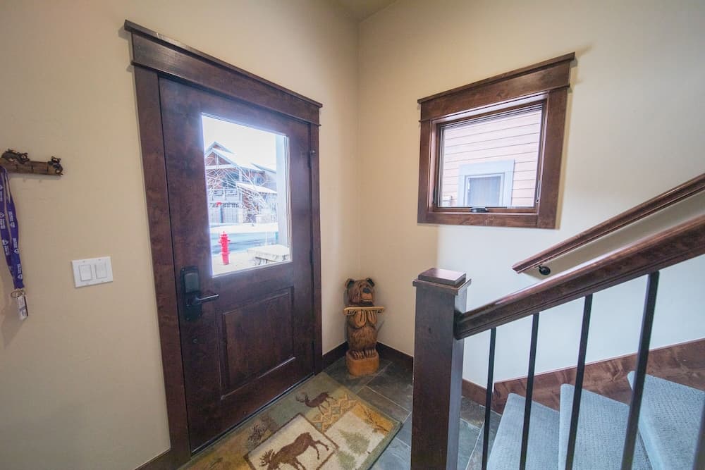 Interior entrance