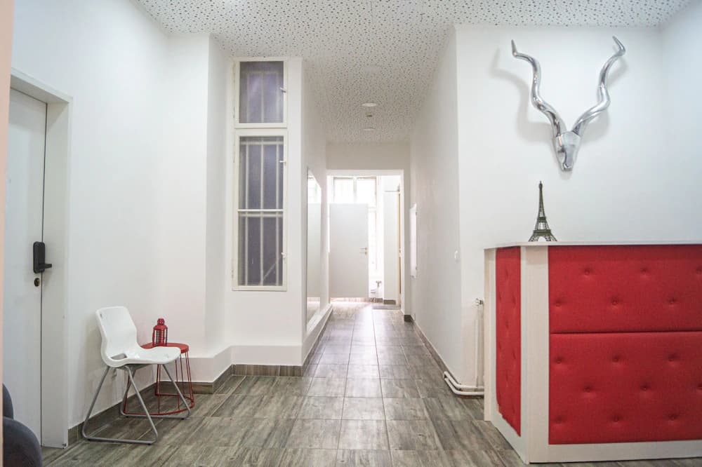 Interior entrance