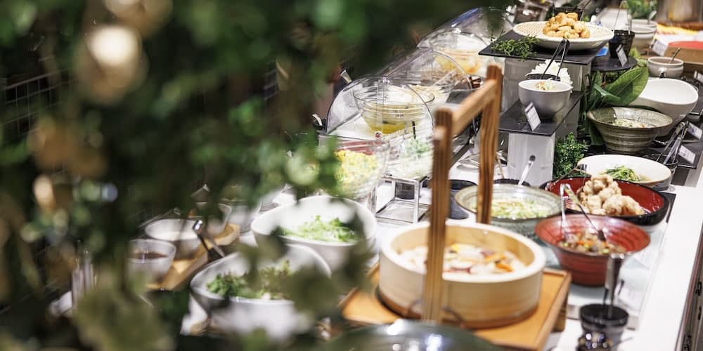Breakfast buffet