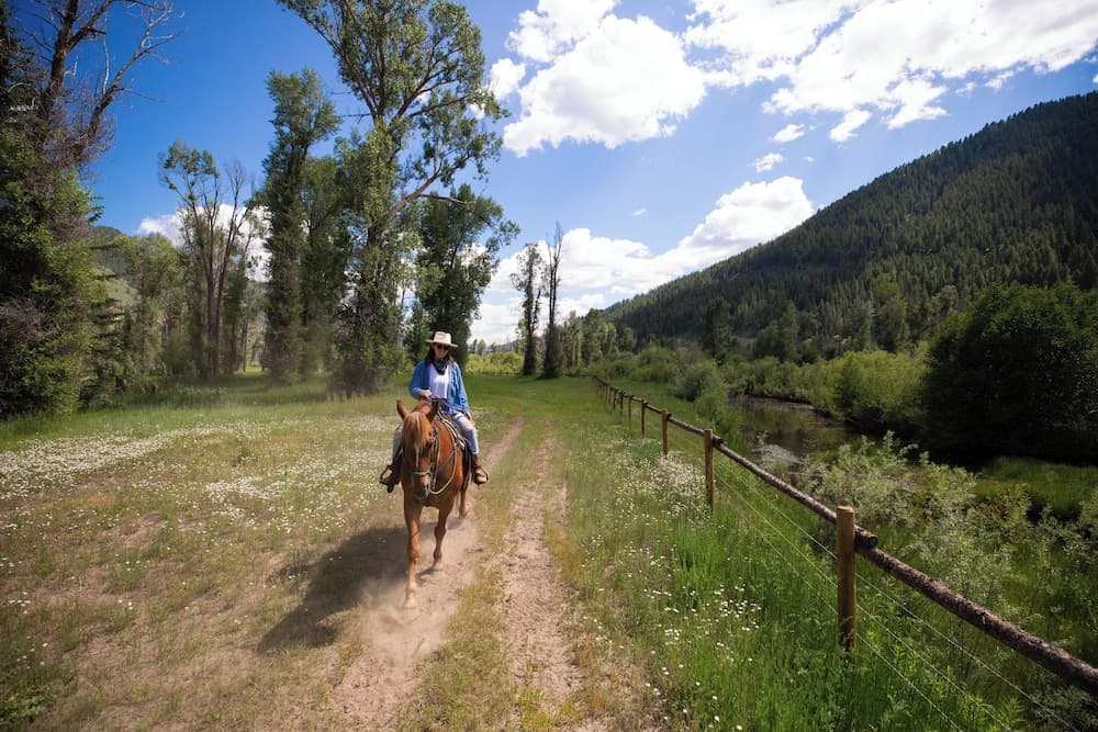 Horseback riding
