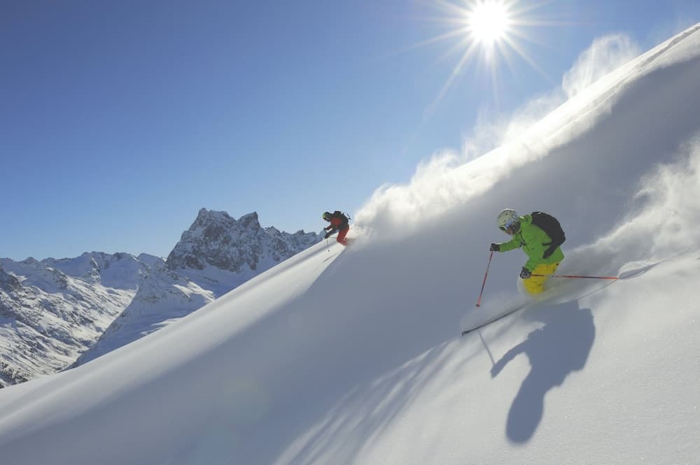 Skiing
