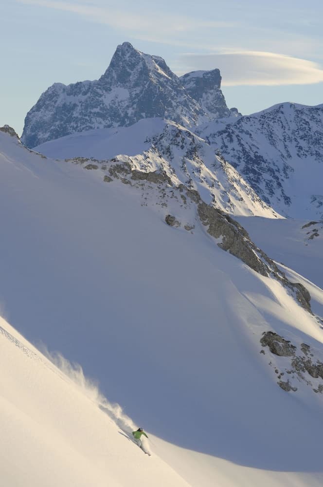 Skiing