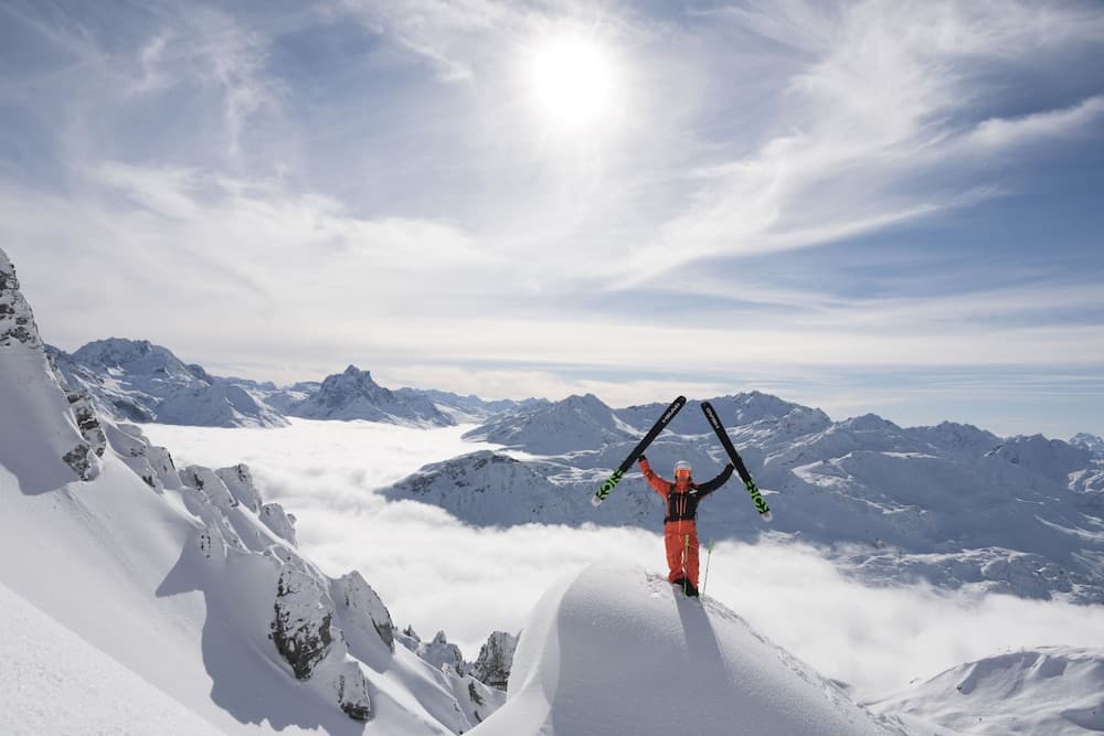 Skiing