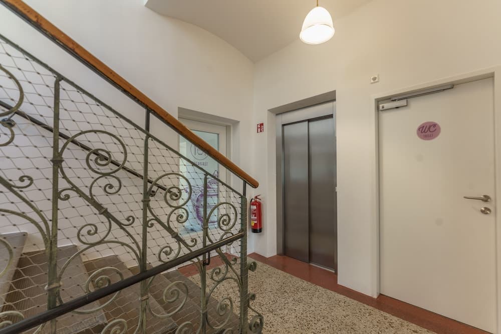 Interior entrance