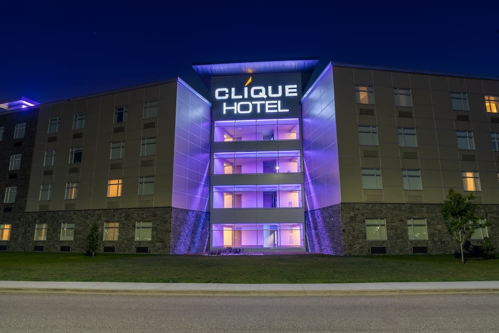 Front of property - evening/night