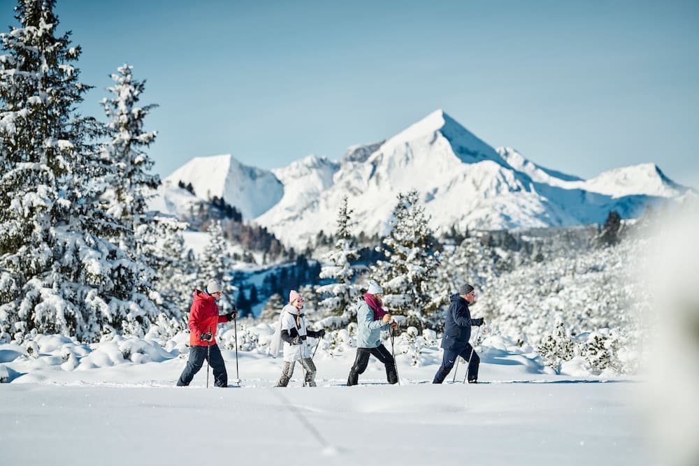 Snowshoeing