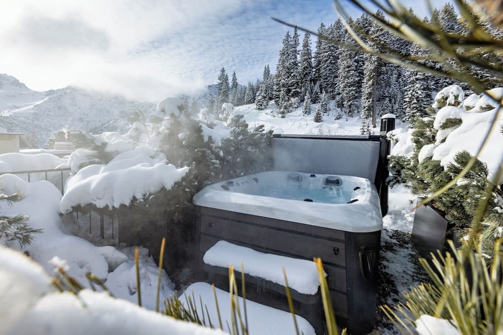 Private spa tub