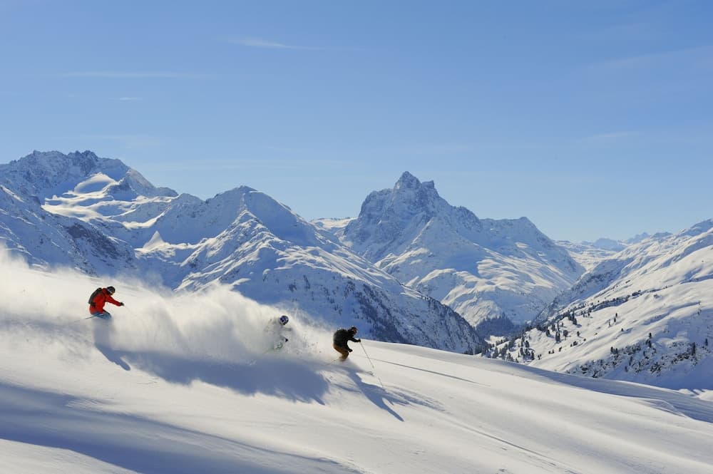 Skiing
