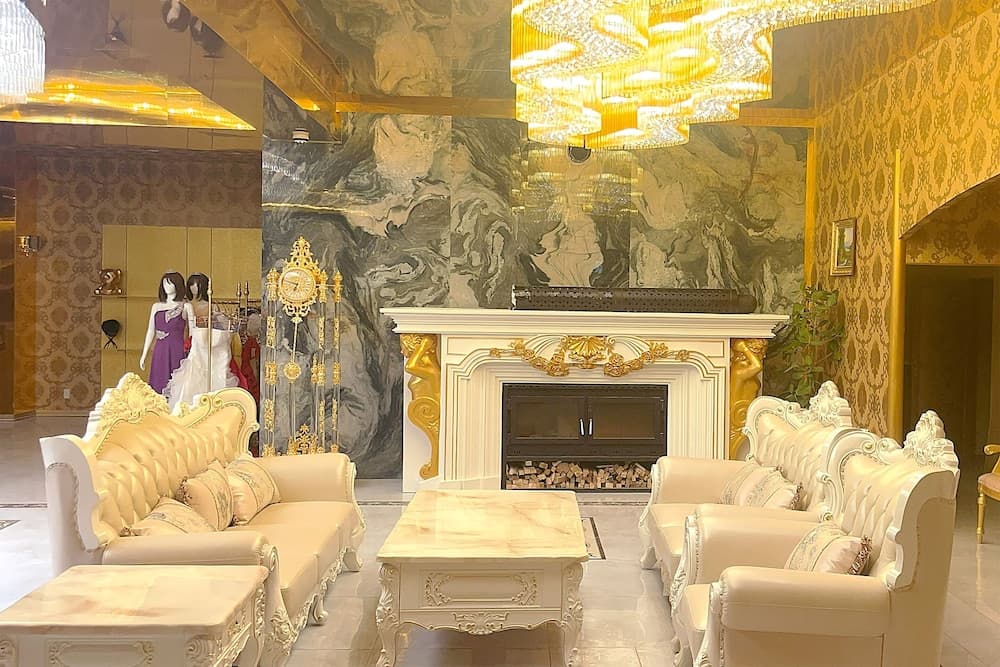 Interior entrance