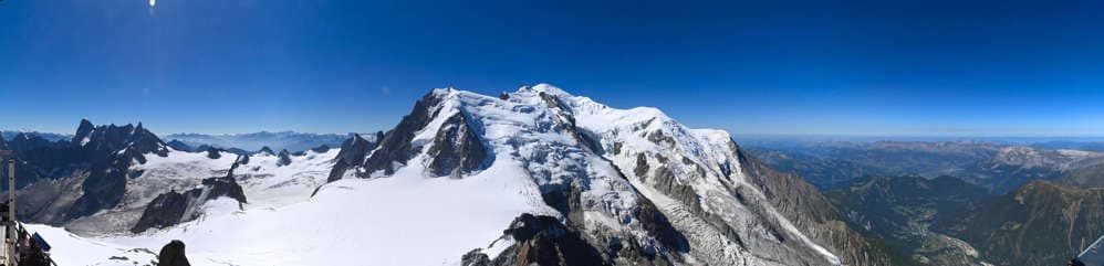 Chamonix - Summit of the Aiguille du Midi 3,842 m
